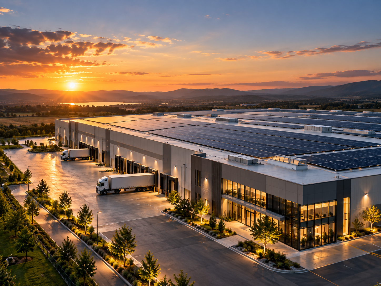 Soluție solară industrial